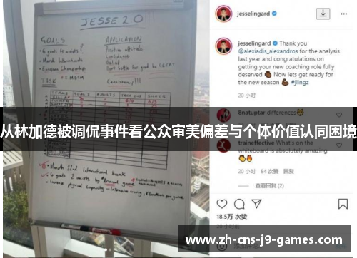 从林加德被调侃事件看公众审美偏差与个体价值认同困境